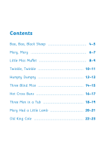 Nursery Rhymes and Activities Book 1  Inner Page
